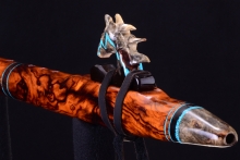 Ironwood Burl (desert) Native American Flute, Minor, Low F-4, #H40H